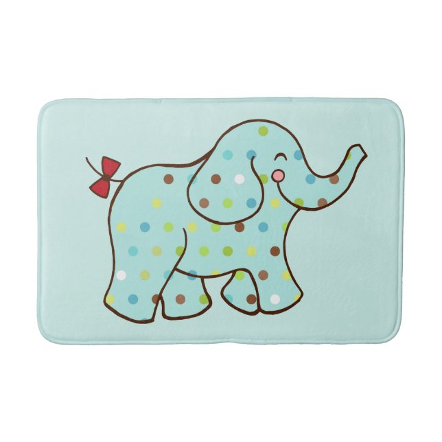 Alfombrilla De Baño Baby Elephant Bath Mat (Anverso)
