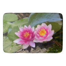 Badematte Seerose