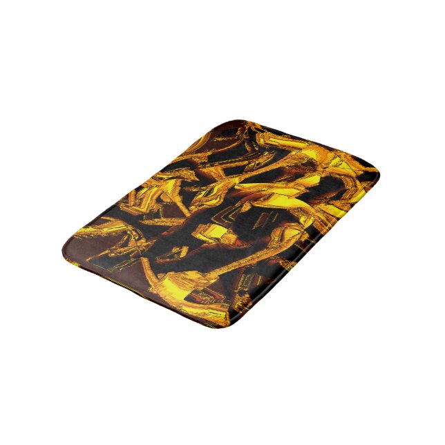 Alfombrilla De Baño Bagazo o trozos de cáscara de mandarina deshidrata (Angular)