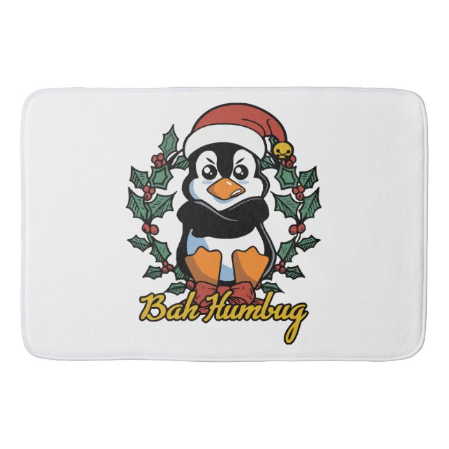 Alfombrilla De Baño Bah Humbug (Anverso)