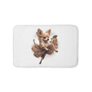 Alfombrilla De Baño Baile bailando ballet de Chihuahua