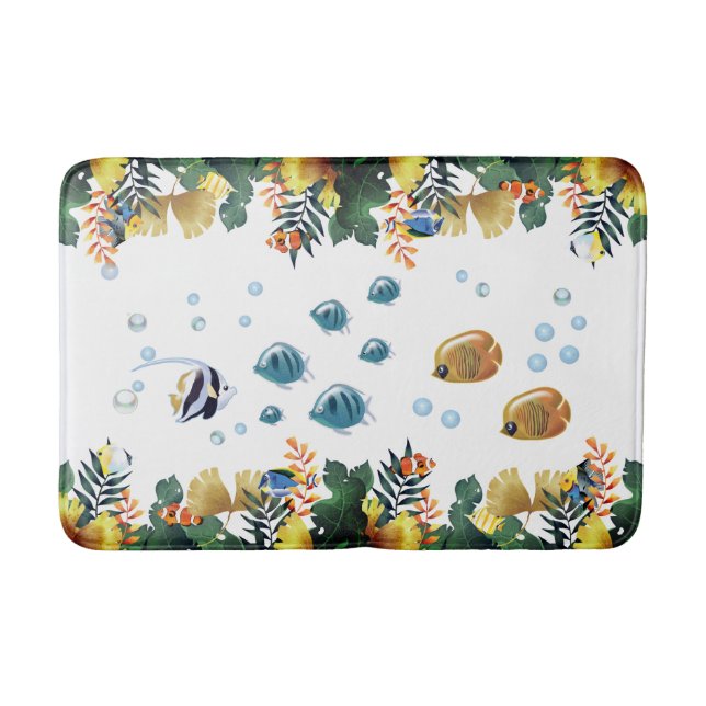 Alfombrilla De Baño Bajo el mar (Anverso)