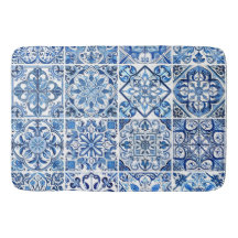 Baldosas mediterráneas, portuguesas, azulejo, mall