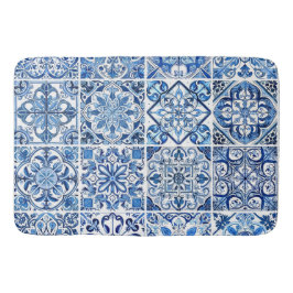 Alfombrilla De Baño Baldosas mediterráneas, portuguesas, azulejo, mall