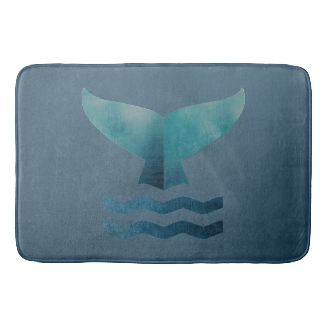 Alfombrilla De Baño ballena (Anverso)