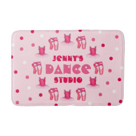 Alfombrilla De Baño Ballet rosa Pointe Shoes Tutu Ballerina Dance