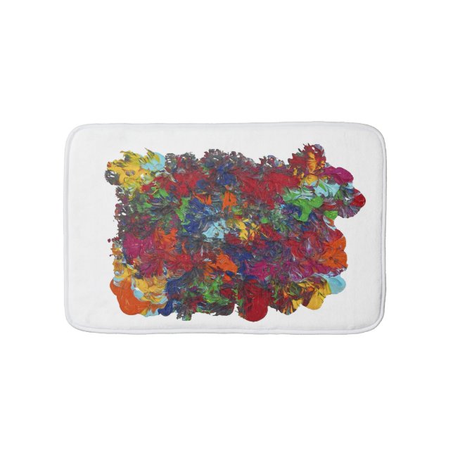 Alfombrilla De Baño Balloon Painting Studio Art (Anverso)