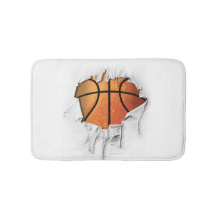 Alfombrilla De Baño Baloncesto desgarrado