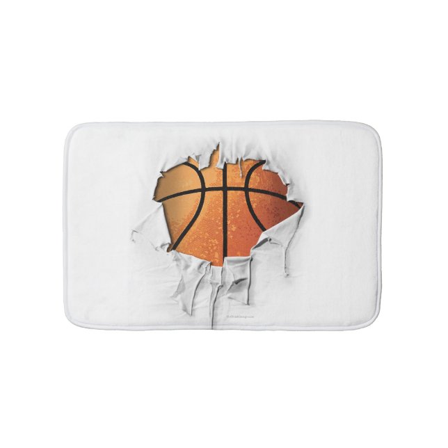 Alfombrilla De Baño Baloncesto desgarrado (Anverso)