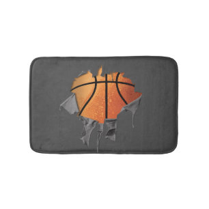 Alfombrilla De Baño Baloncesto desgarrado