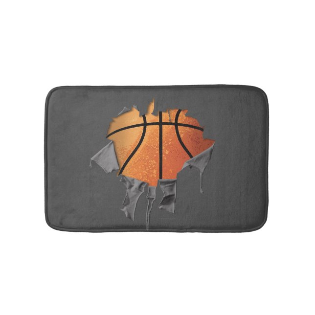 Alfombrilla De Baño Baloncesto desgarrado (Anverso)