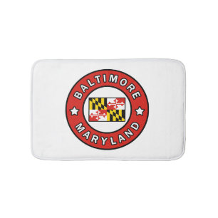 Alfombrilla De Baño Baltimore Maryland