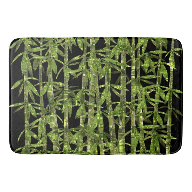 Alfombrilla De Baño Bambú Art 4 Bath Mat (Anverso)