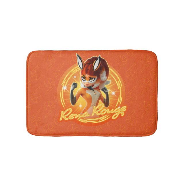 Alfombrilla De Baño Banda del círculo Rena Rouge (Anverso)