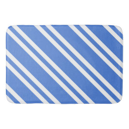 Alfombrilla De Baño Bandas blancas y azules de Francia