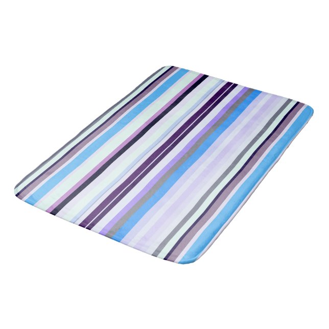 Alfombrilla De Baño Bandas de colores (Angular)