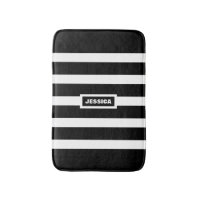 Bandas Monogramadas En Blanco Y Negro