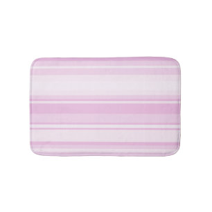 Alfombrilla De Baño Bandas rosadas para bebés