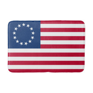 Alfombrilla De Baño Bandera Americana Betsy Ross