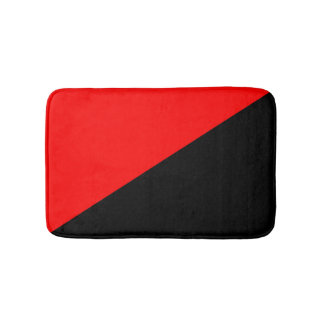 Alfombrilla De Baño Bandera anarquista