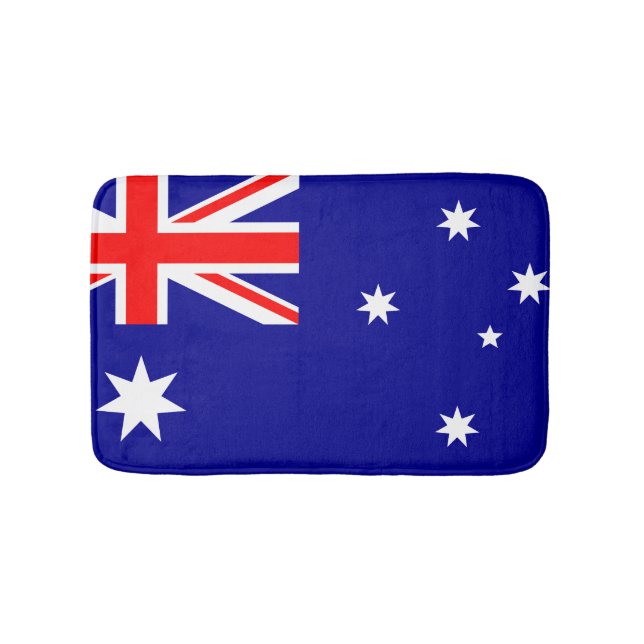 Alfombrilla De Baño Bandera australiana (Anverso)