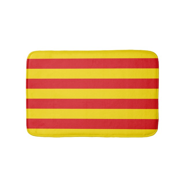 Alfombrilla De Baño Bandera catalana (Anverso)