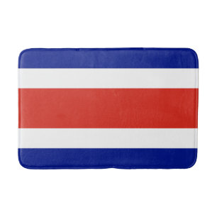 Alfombrilla De Baño Bandera Civil de Costa Rica