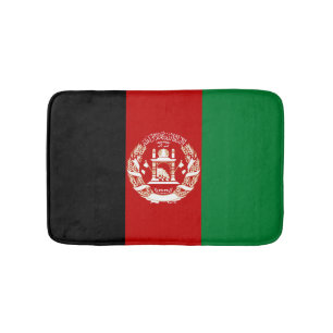 Alfombrilla De Baño Bandera de Afganistán