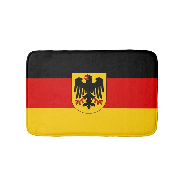 Alfombrilla De Baño Bandera de Alemania (Anverso)