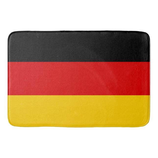 Alfombrilla De Baño Bandera de Alemania - Deutschland (Anverso)