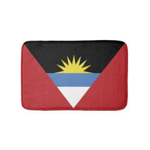 Alfombrilla De Baño Bandera de Antigua y Barbuda