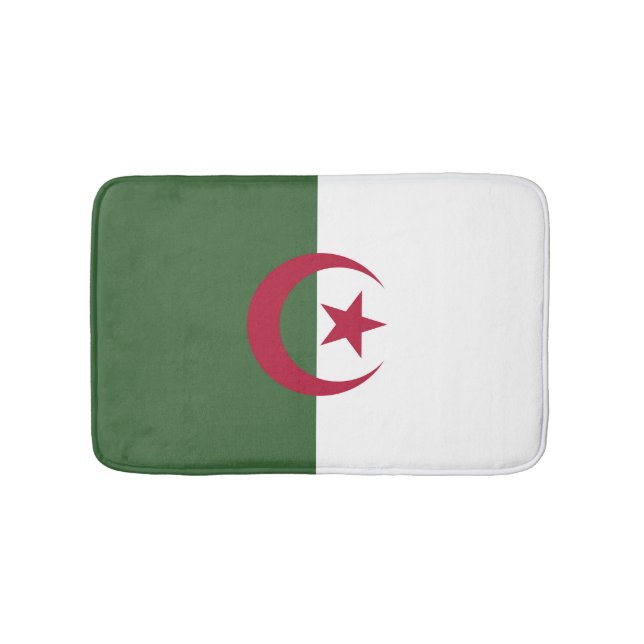 Alfombrilla De Baño Bandera de Argelia (Anverso)