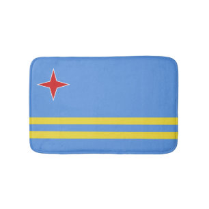 Alfombrilla De Baño Bandera de Aruba