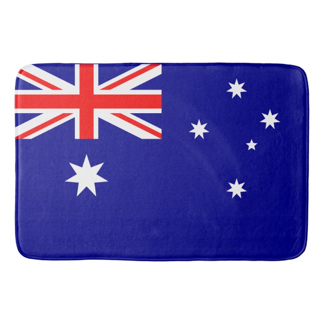 Alfombrilla De Baño Bandera de Australia (Anverso)
