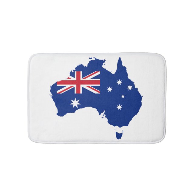 Alfombrilla De Baño Bandera de Australia (Anverso)