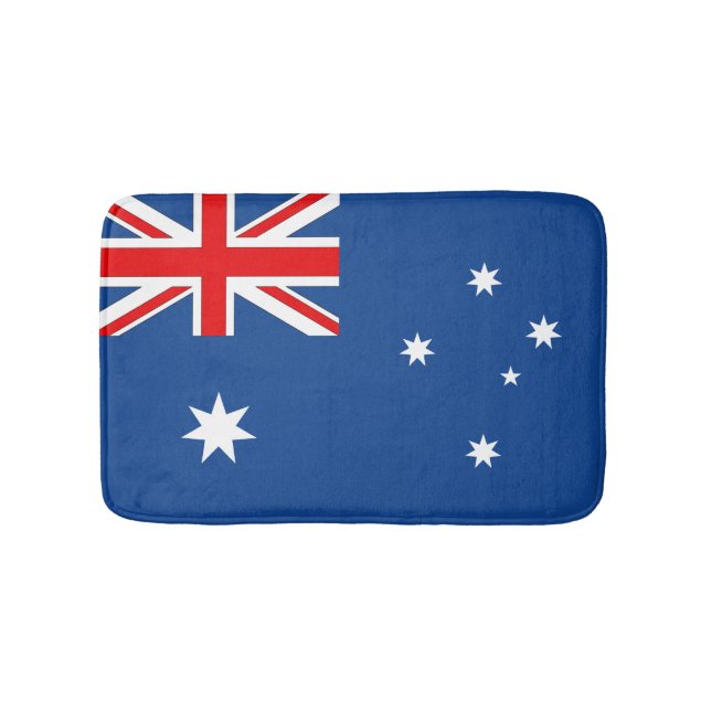 Alfombrilla De Baño Bandera de Australia (Anverso)