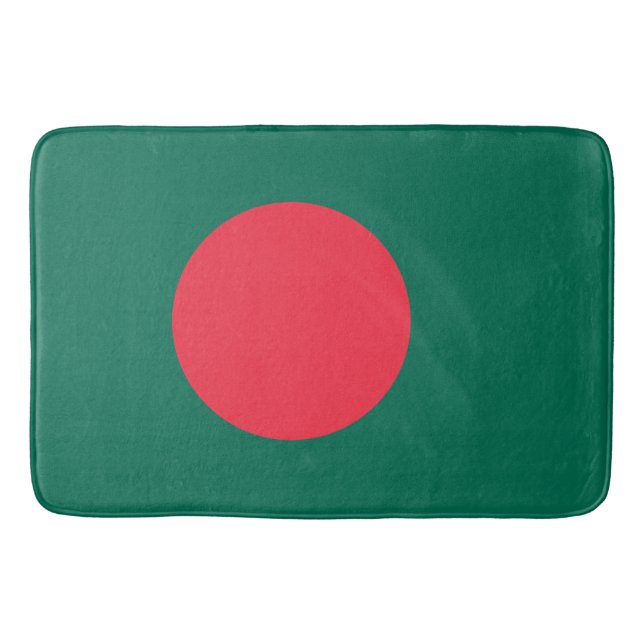 Alfombrilla De Baño Bandera de Bangladesh (Bangladesh) (Anverso)