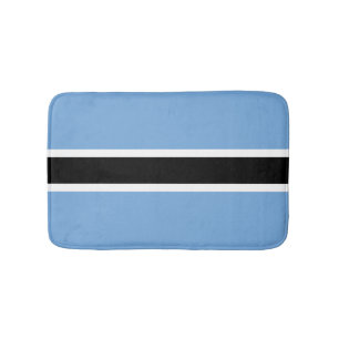 Alfombrilla De Baño Bandera de Botsuana
