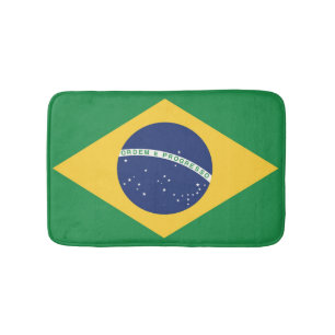 Alfombrilla De Baño Bandera de Brasil