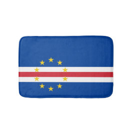 Alfombrilla De Baño Bandera de Cabo Verde