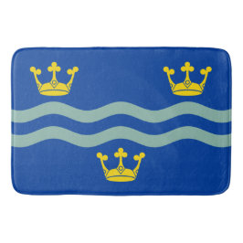 Alfombrilla De Baño Bandera de Cambridgeshire (condado del Reino Unido