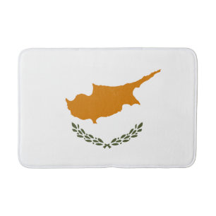 Alfombrilla De Baño Bandera de Chipre