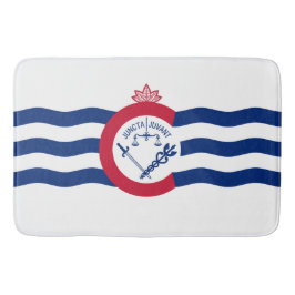 Alfombrilla De Baño Bandera de Cincinnati (Ohio)