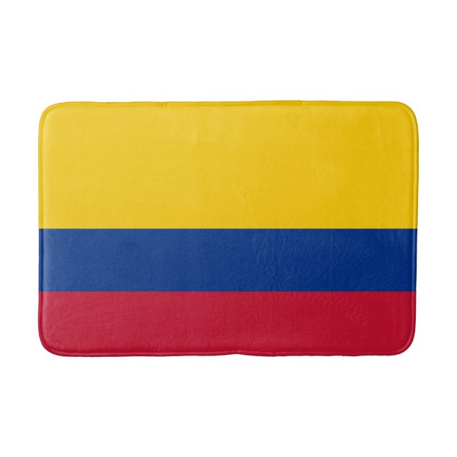 Alfombrilla De Baño Bandera de Colombia (Anverso)