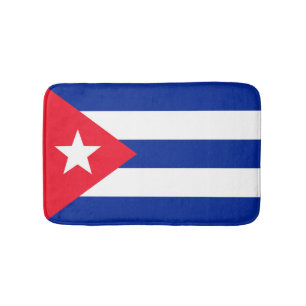 Alfombrilla De Baño Bandera de Cuba