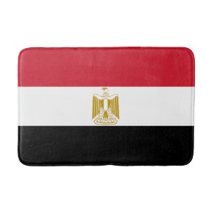Alfombrilla De Baño Bandera de Egipto