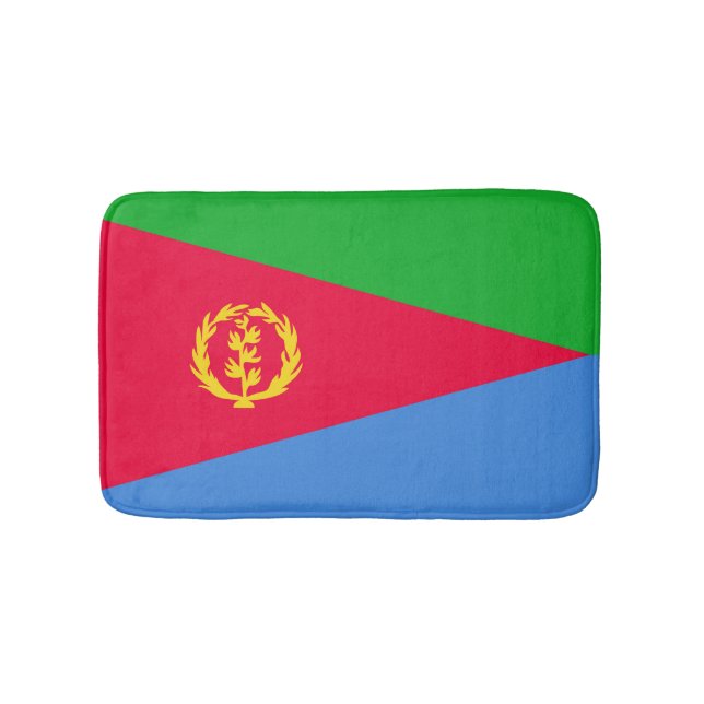 Alfombrilla De Baño Bandera de Eritrea (Anverso)