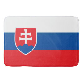 Alfombrilla De Baño Bandera de Eslovaquia