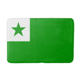 Alfombrilla De Baño Bandera de Esperanto