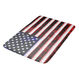 Alfombrilla De Baño Bandera de Estados Unidos - Estados Unidos, lloviz